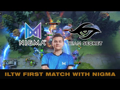 NIGMA vs SECRET - NEW ROSTER DEBUT - DPC EU - ILTW PERSPECTIVE [Watch and Learn]