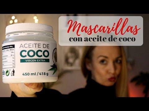 Mascarilla milagrosa de aceite de coco para cabellos muy dañados