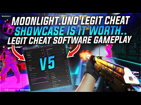 PREMIUM LEGIT CSGO CHEAT | MOONLIGHT V5 | GAMEPLAY + SHOWCASE 2021