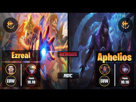 Bwipo EZREAL (ADC) [Conqueror] VS APHELIOS - Grandmaster EUW Patch 10.10