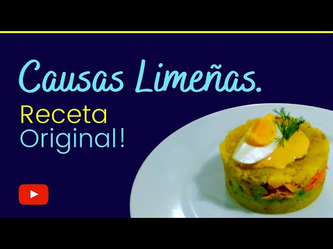 Receta original de la auténtica Causa Limeña I Cocina Munay 💙