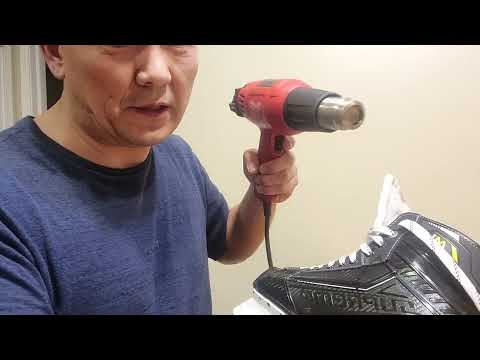 How to punch out hockey skates easily at home