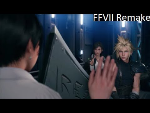Final Fantasy VII Remake Part 33 Shinra Building Infiltration