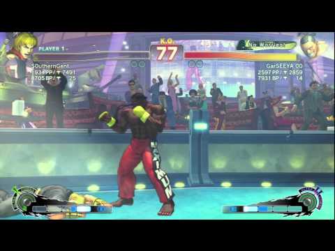 S0uthernGent (Ken) vs: GarSEEYA 00 (Deejay) SSF4: AE - RANKED MATCHES