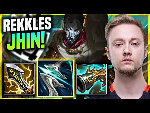 REKKLES IS A MONSTER WITH JHIN! - G2 Rekkles Plays Jhin ADC vs Vayne! | Challenger TV