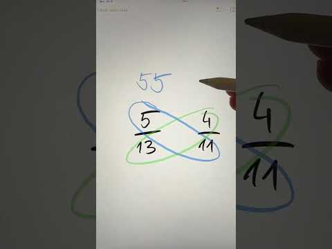 Melyik tört nagyobb? Tuti Matek Trükk, amit a felvételin is tudsz használni! #matek #shorts