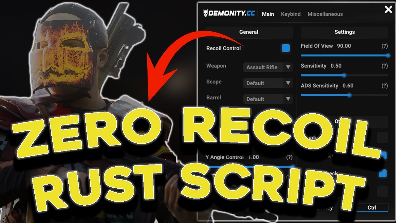 ZERO RECOIL RUST SCRIPT OUT 2026 | DEMONITY