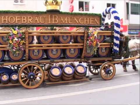 Wiesn Gaudi TV zeigt Ausschnitte vom Einzug der Festwirte (Oktoberfest 2009)