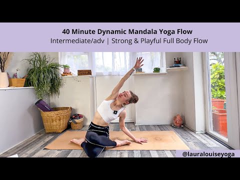 35 Minute Dynamic Mandala Vinyasa Flow (Intermediate/Adv)