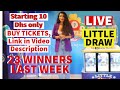 LITTLE DRAW LIVE DRAW Today WIN BIG LIVE Stream AED 1 Million Raffle Dubai Ticket 10 Dhs