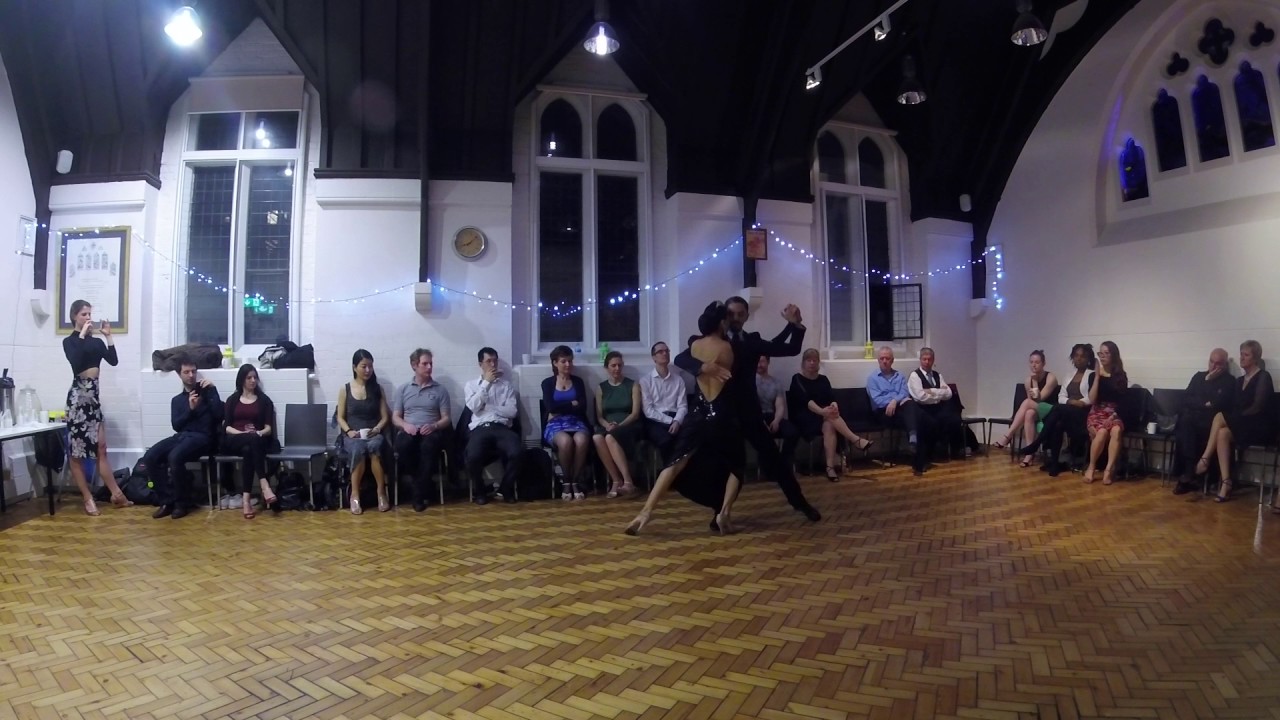 Tomas Galvan & Gimena Herrera in Sans Souci milonga. London U.K 1/3
