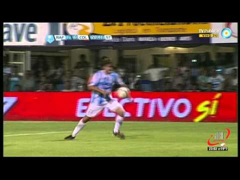 GOL DE GONZALEZ - ATLETICO RAFAELA 2 COLON 0 - FECHA 17 (26 11 2012)