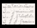 Too Marvelous For Words - JJ Johnson Trombone Solo Transcription