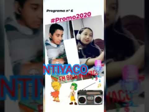 #promo2020 FM 90.9 la radio de la Esc. 6176 Héroes de Malvinas. Intiyaco- Santa Fe