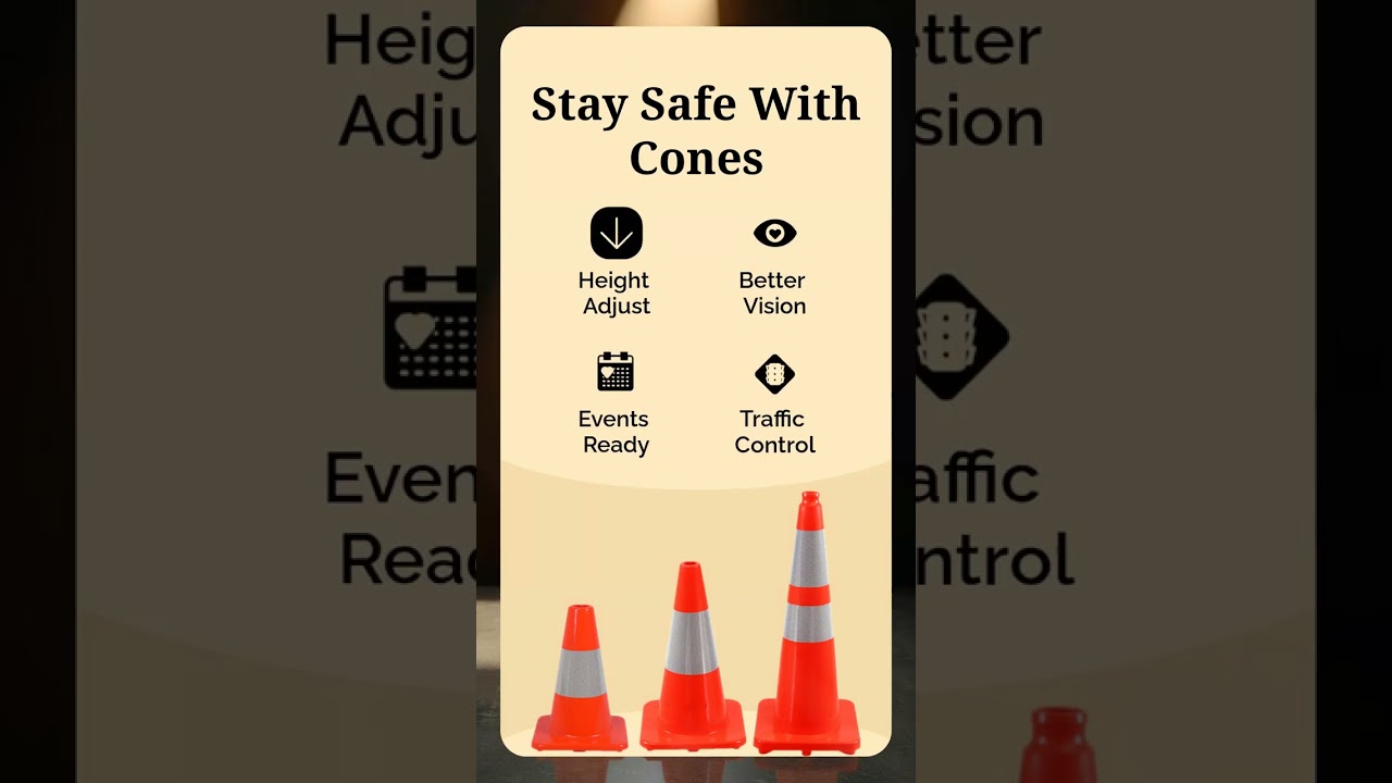 Stay Safe with Cones