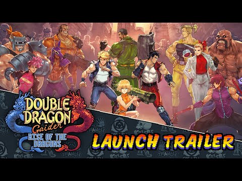 Double Dragon Gaiden: Rise of The Dragons - Official Launch Trailer thumbnail