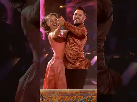 Dancer Lukáš Bartuněk with singer and actress Lucie Vondráčková – Czech Dancing with the Stars 2024
