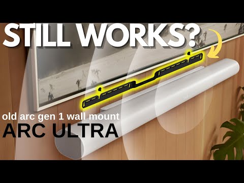 Will the old Sonos Arc Wall mount work with the new Arc Ultra?