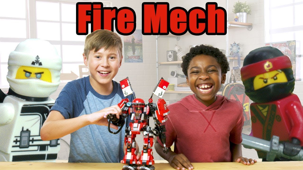 Lego 70615 The Ninjago Movie Огненный робот Кая