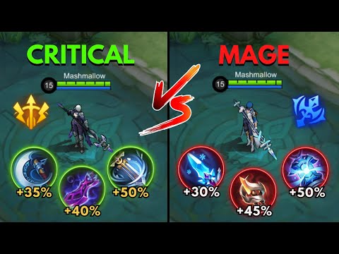 critical vs mage build silvanna