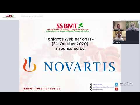 SSBMT Webinar Series - How I Treat Refractory ITP with Dr. Waleed Ghanima of University of Oslo