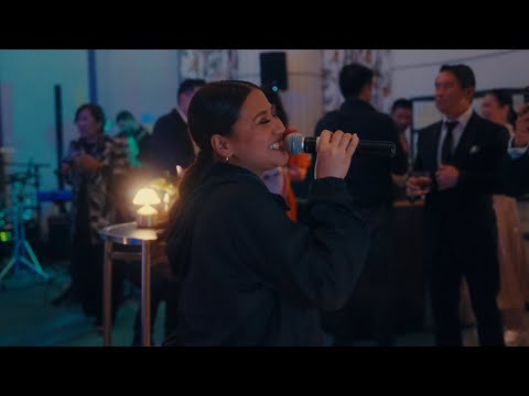 Morissette at after party jamming 'If I Ain't Got You' with Troy Laureta
