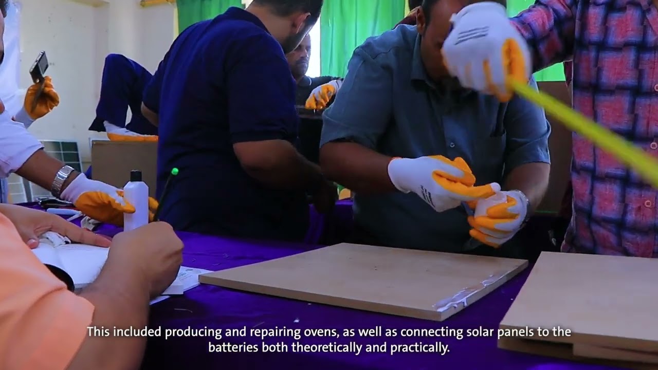 Training of Trainers – Designing and producing renewable energy products in Yemen