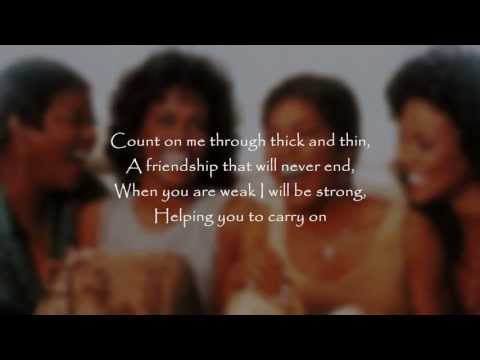 Whitney Houston & CeCe Winans - Count On Me