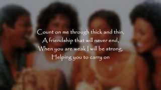 Whitney Houston & CeCe Winans - Count On Me