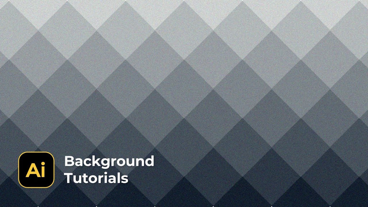 Easy Geometric Gradient Background Design  Adobe Illustrator Tutorial