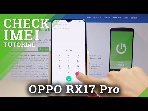 How to Read IMEI Number in OPPO RX17 Pro - Check IMEI Number