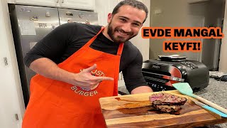 $280`lik Makine ile Evde Mangal Keyfi! Ninja Foodi Smart XL Grill Deniyoruz!!