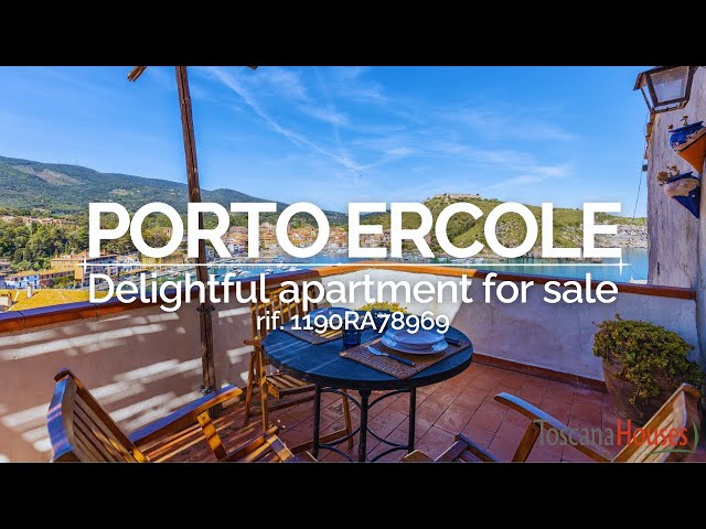 Appartamento vista mare nel villaggio storico di Porto Ercole
