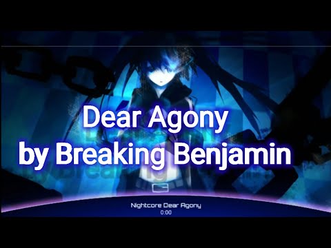 Nightcore Dear Agony (aurora version)