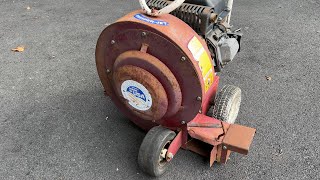 Locked Up Giant-Vac Leaf Blower - Will It Run?