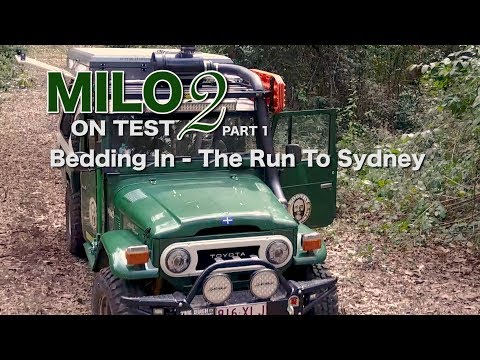 Milo 2 On Test Part 1- Built Not Bought 40 Series - - Roothy Beds In On The Run To Sydney
