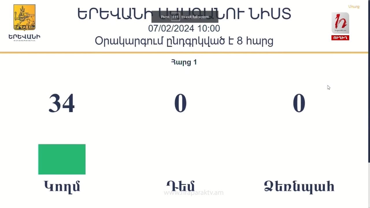 Ավագանու ընդդիմադիր անդամ Նարինե Հայրապետյանը զրկվեց մանդատից