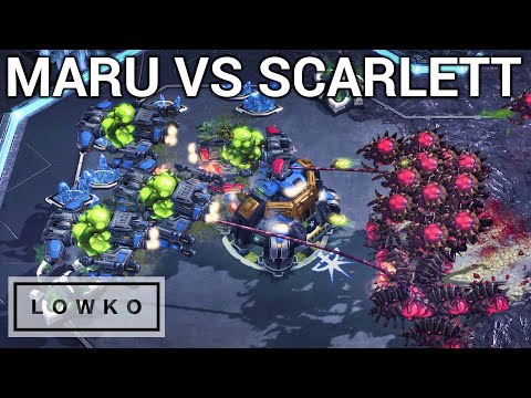 StarCraft 2: INCREDIBLE SKILL! (Maru vs Scarlett)