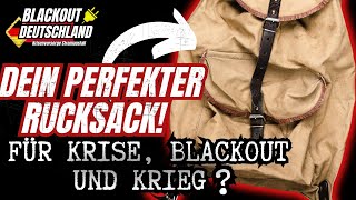Rucksack und Fluchtrucksack packen für Blackout, Krisenvorsorge, Bushcraft, Prepper Deutschland ᴴᴰ⚡