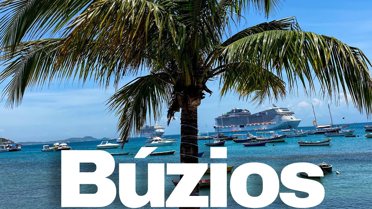 Búzios RJ - City Tour pelo Centro, Rua das Pedras, Orla Bardot, Armação ⁴ᴷ⁶⁰ Walking Búzios - Brasil