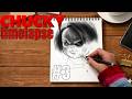 Chucky Childs Play 3 Speed Drawing Timelapse