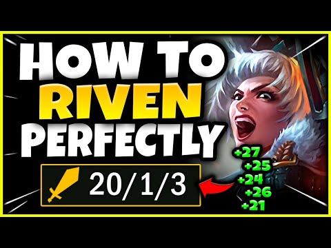 HOW TO PLAY RIVEN PERFECTLY EVERY GAME IN SEASON 12 😈