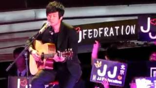 JJ Lin 林俊傑 - 背對背擁抱 Guitar Unplugged @ 2010 CCTV-MTV Awards