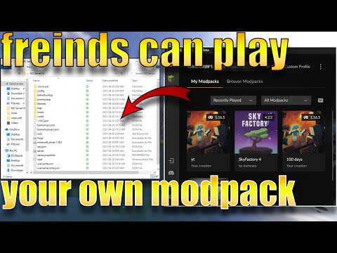 JoeBlowGaming - How To Share & Play Your Custom Minecraft ModPack With your Freinds!!