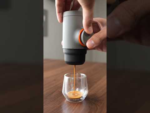 Espresso with the Minipresso GR2 from Wacaco #WacacoPartner