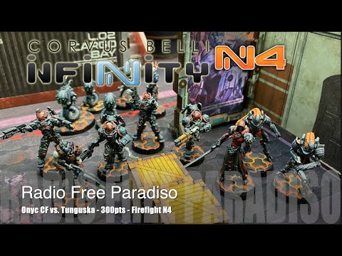 Radio Free Paradiso - Infinity N4 Battle Report - Onyx CF vs. Tunguska