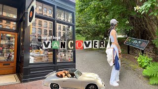 VANCOUVER ✈︎ travel logs ep. 1 sightseeing, gastown, so much good seafood