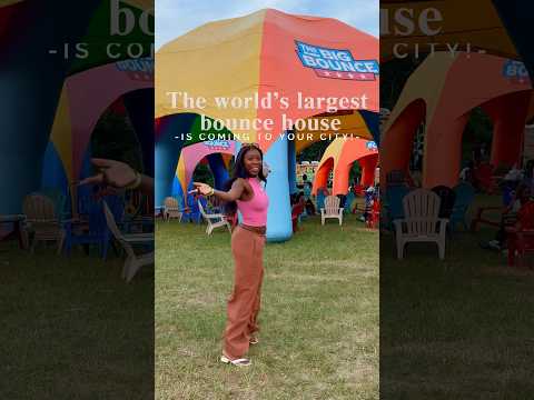 The Biggest bounce house is coming to your city! Read the comments! #summervibes #dmv #dc #nyc #fun