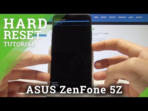 How to Bypass Screen Lock on ASUS ZenFone 5Z - Hard Reset / Restore Defaults