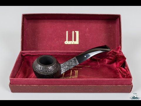 1975 Dunhill Shell Briar P Shape Bent Bulldog (4S)